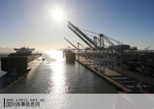 美国奥克兰港将迎来5年历史最佳业绩
