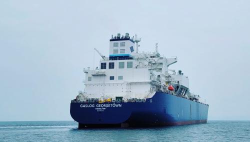 GasLog新LNG船试航