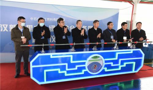 武汉新五里水上绿色航运综合服务区正式启用