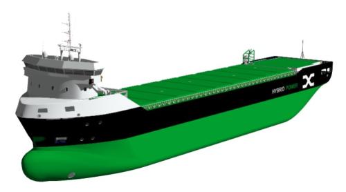 ESL Shipping再次订购五艘电动混合动力船